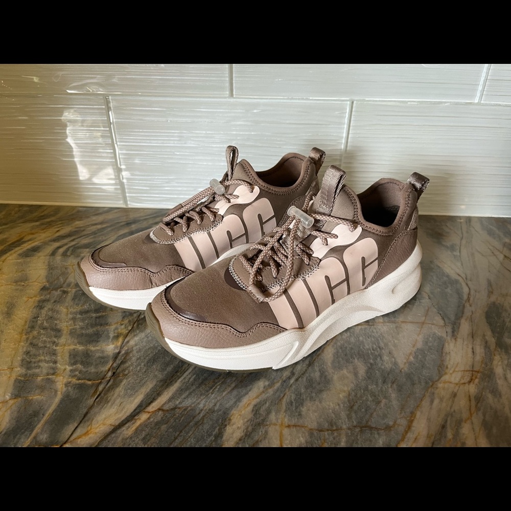 UGG Women's Sneakers in Brown and Cream